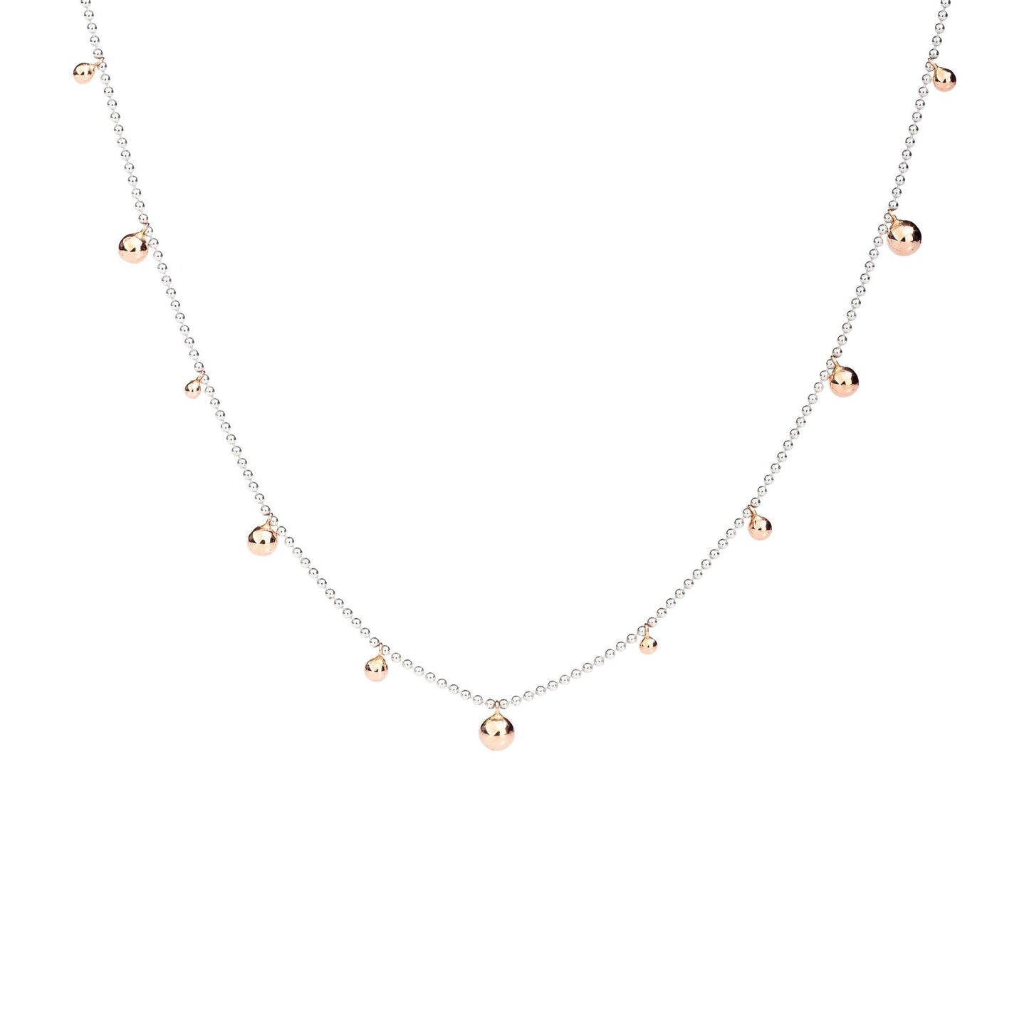 Lange Halskette Bollicine, Roségold von DoDo (DCC0004-BOLLI-0009A) Lange Halskette Bollicine, Roségold von DoDo (DCC0004-BOLLI-0009A)