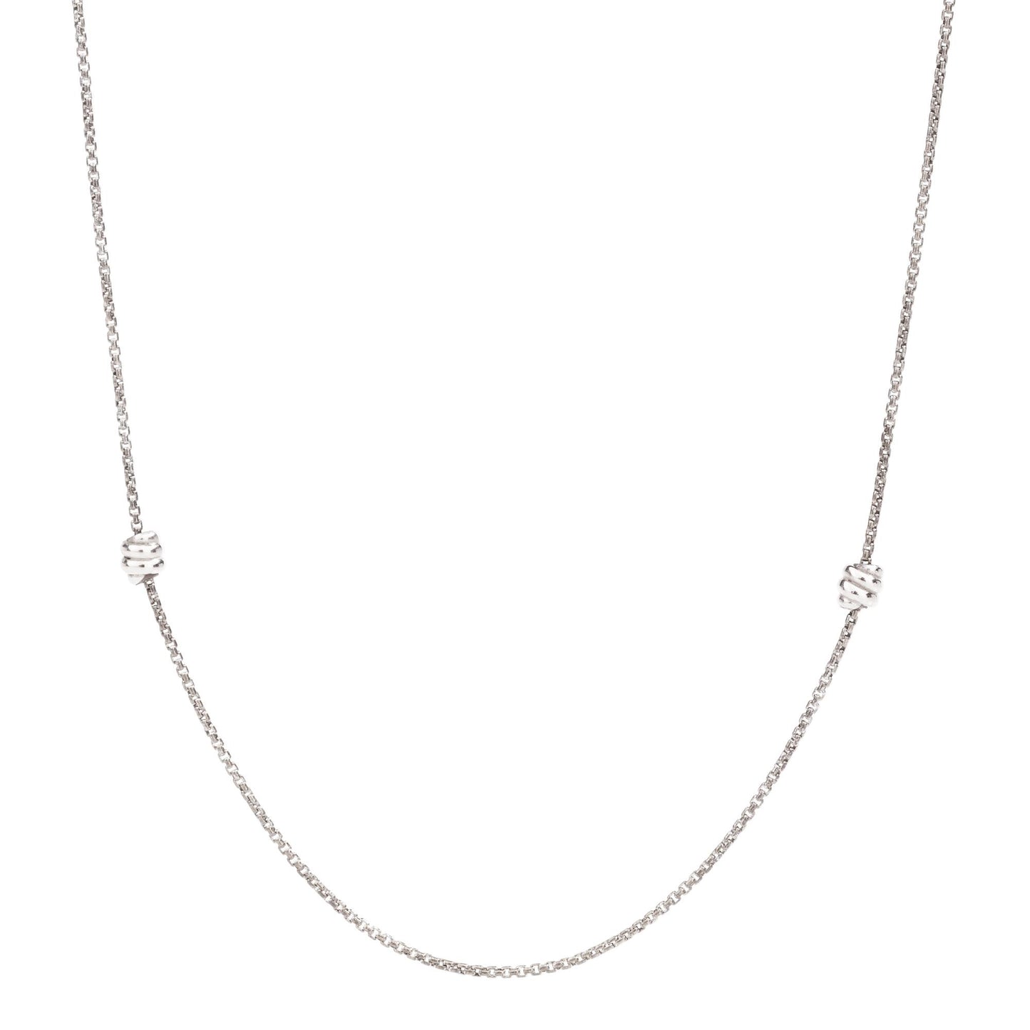 Lange Halskette Nodo, Sterlingsilber von DoDo (DCC0005-KNOT0-000AG) Lange Halskette Nodo, Sterlingsilber von DoDo (DCC0005-KNOT0-000AG)