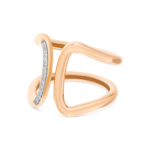 Libera Ring, Roségold • Diamant von Nanis (AS5-602_rose)