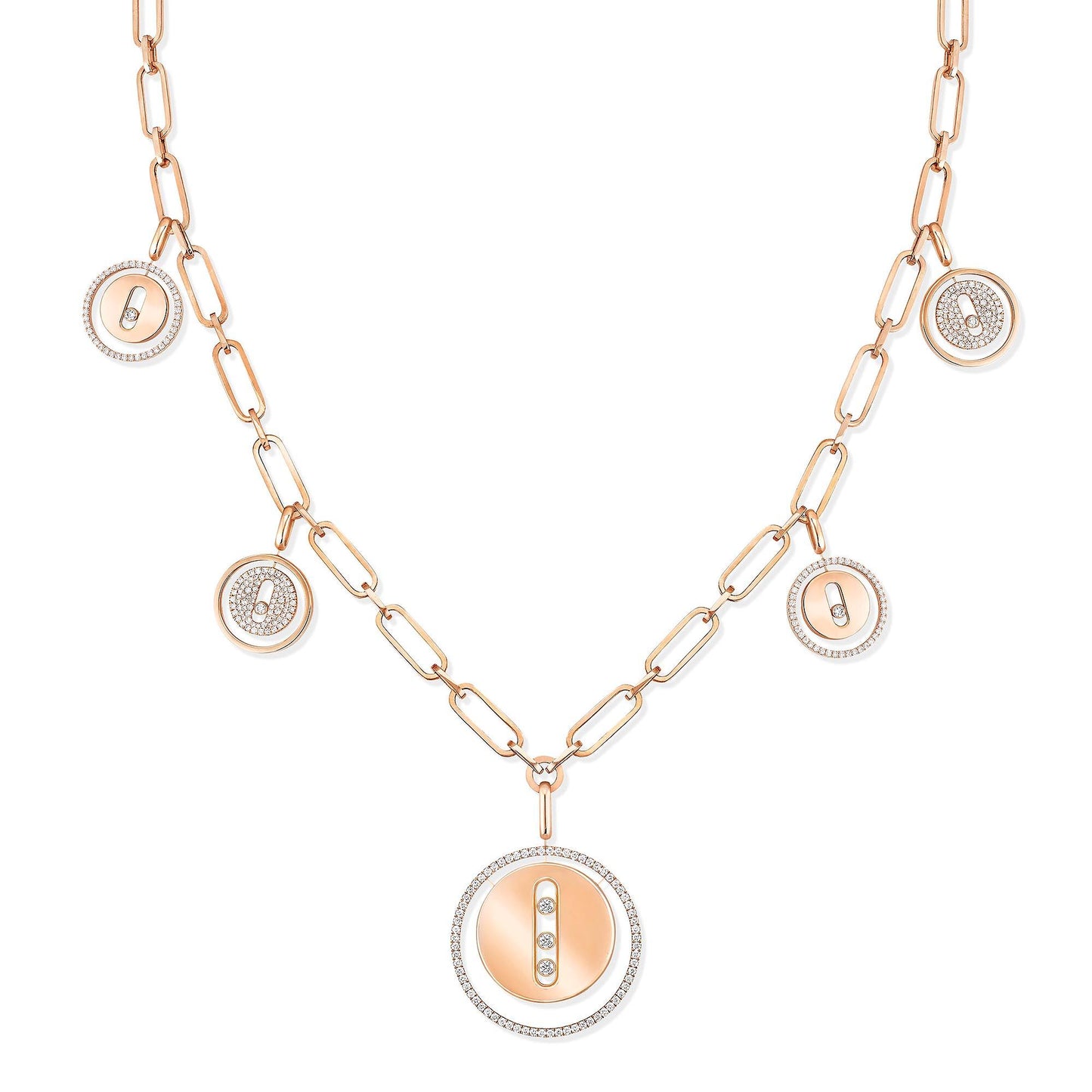 Lucky Move Charms Kette, Roségold • Diamant von Messika (11728-PG) Lucky Move Charms Kette, Roségold • Diamant von Messika (11728-PG)