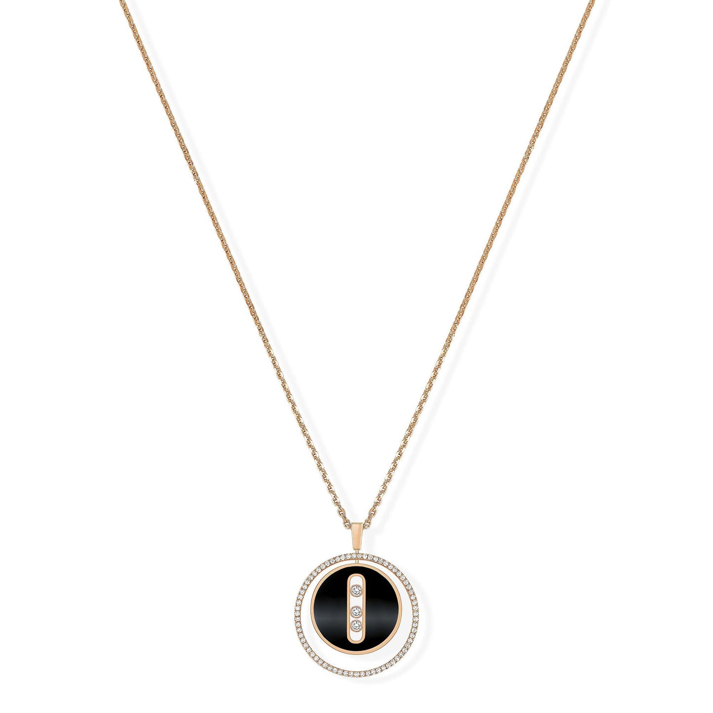 Lucky Move Kette MM Onyx, Roségold • Diamant • Onyx von Messika (10838-PG) Lucky Move Kette MM Onyx, Roségold • Diamant • Onyx von Messika (10838-PG)