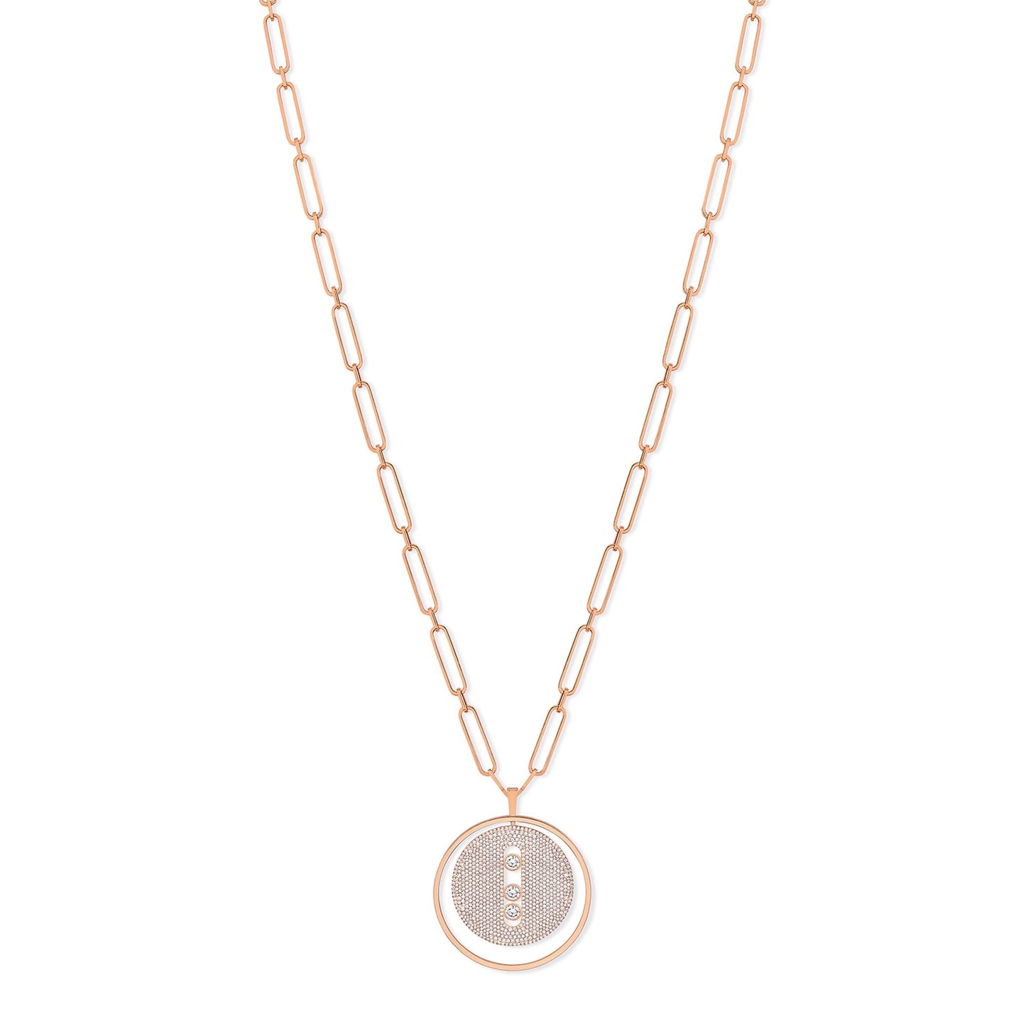 Lucky Move Long Pavé GM Collier, Roségold von Messika (10127-PG) online kaufen Lucky Move Long Pavé GM Collier, Roségold von Messika (10127-PG) online kaufen