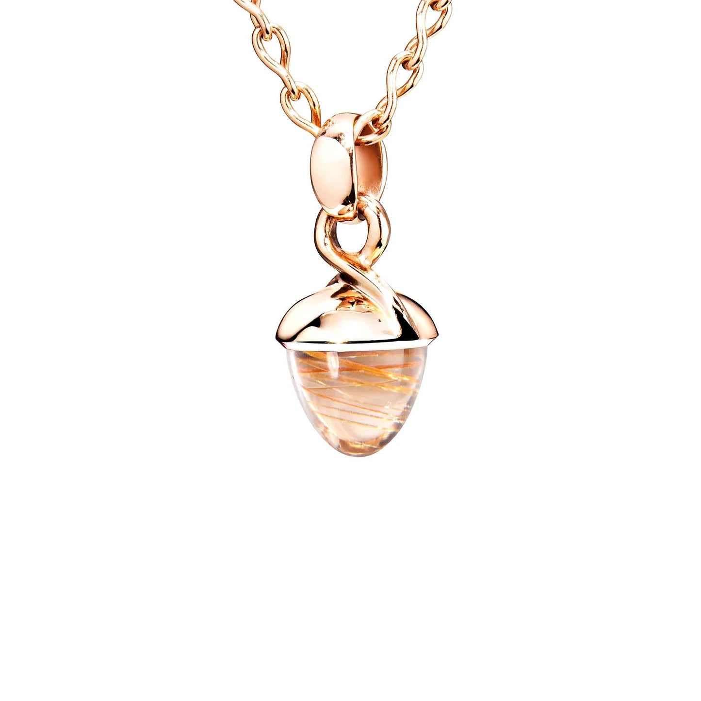 MIKADO Bouquet Anhänger Rutilquarz, Roségold - 26 mm von Tamara Comolli (P-MB-RutQuR-rg) online kaufen MIKADO Bouquet Anhänger Rutilquarz, Roségold - 26 mm von Tamara Comolli (P-MB-RutQuR-rg) online kaufen