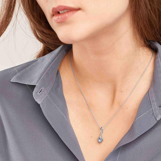 MIKADO Flamenco Anhänger, Weißgold - 26 mm von Tamara Comolli (P-MFL-MoGr-wg) online kaufen