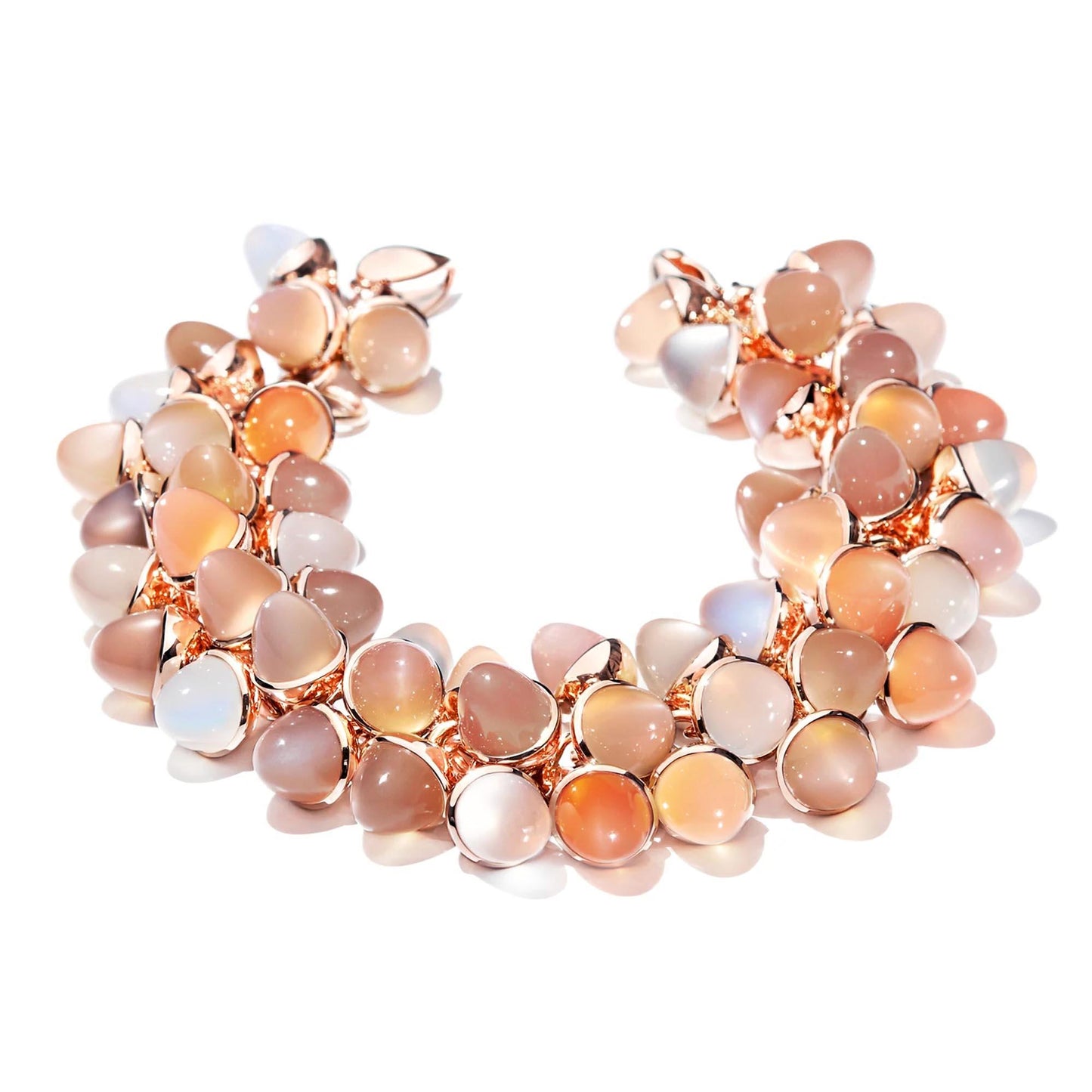 MIKADO Flamenco Armband Camel, Roségold • Mondstein von Tamara Comolli (B-MFL-Camel-rg) MIKADO Flamenco Armband Camel, Roségold • Mondstein von Tamara Comolli (B-MFL-Camel-rg)