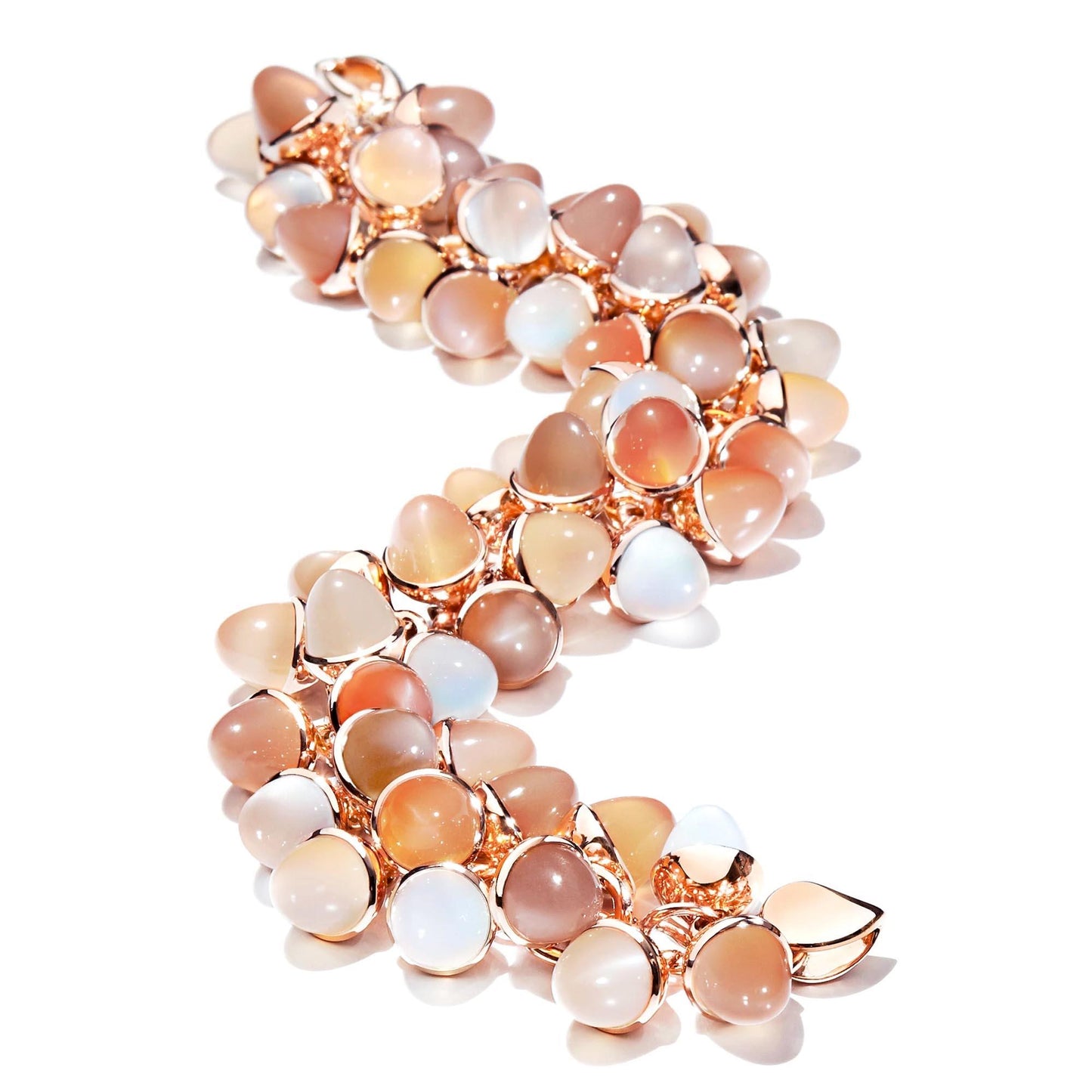 MIKADO Flamenco Armband Camel, Roségold • Mondstein von Tamara Comolli (B-MFL-Camel-rg) MIKADO Flamenco Armband Camel, Roségold • Mondstein von Tamara Comolli (B-MFL-Camel-rg)