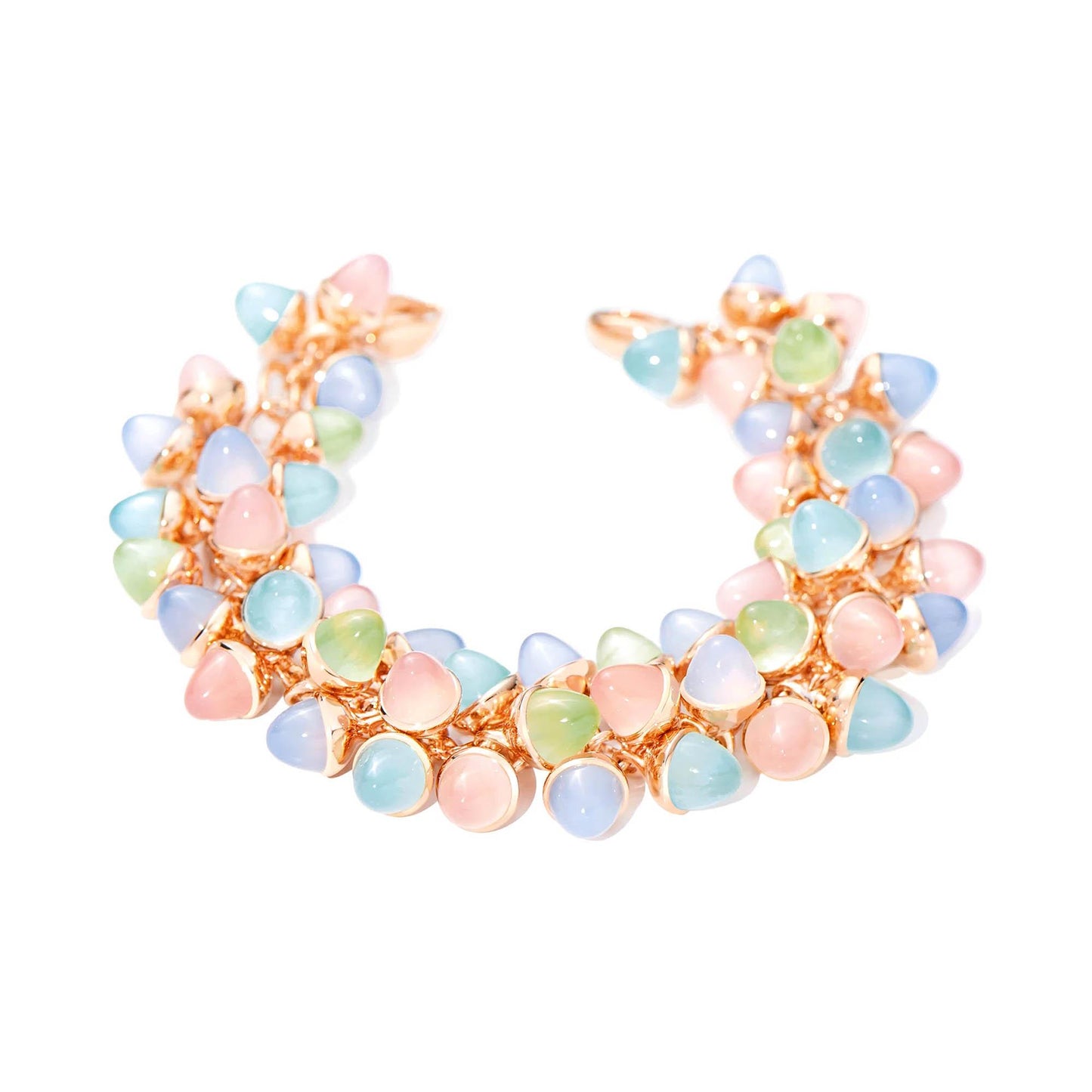 MIKADO Flamenco Armband Palm Beach, Roségold • Chalcedon von Tamara Comolli (B-MFL-PB-rg) MIKADO Flamenco Armband Palm Beach, Roségold • Chalcedon von Tamara Comolli (B-MFL-PB-rg)