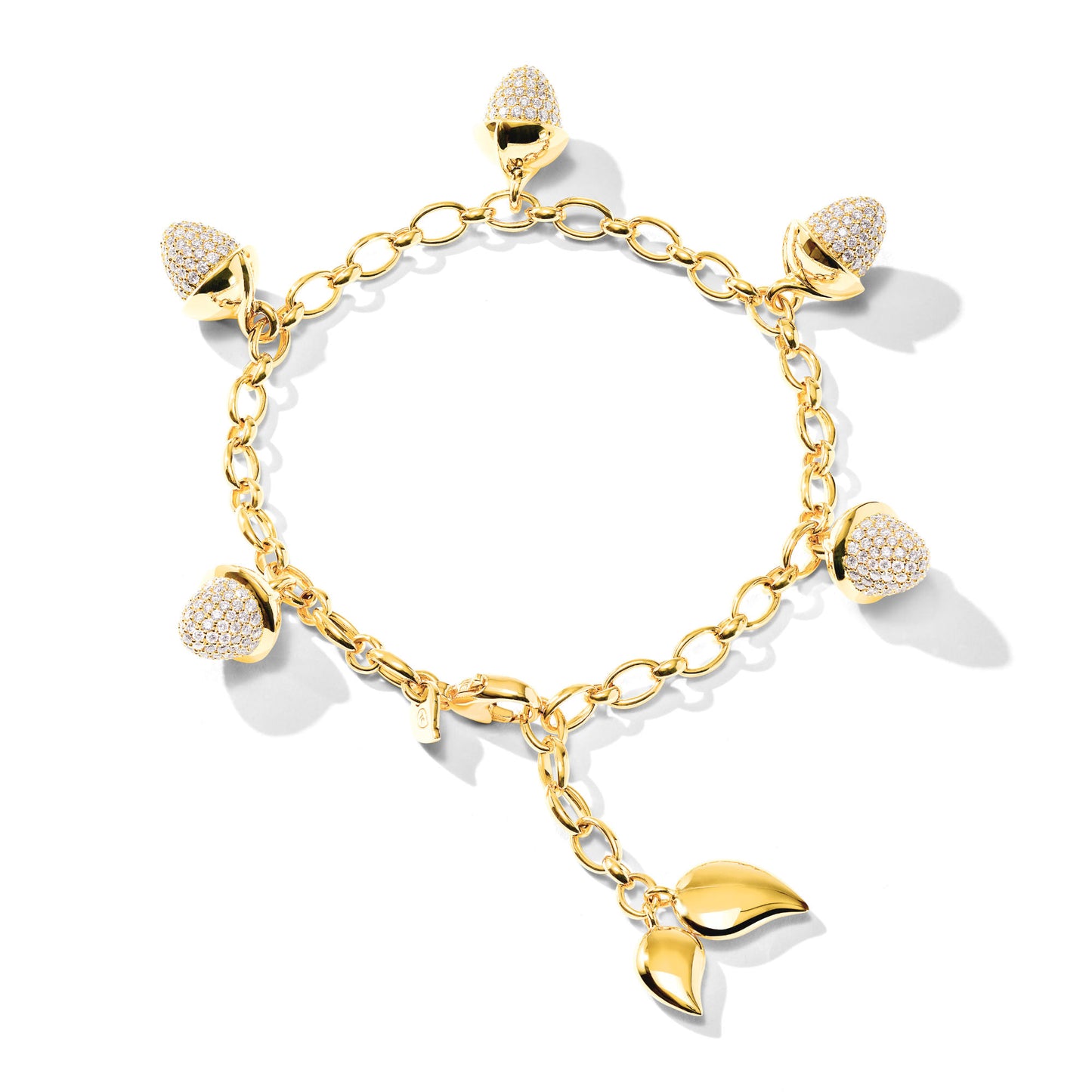 MIKADO Flamenco Charm Diamond Pavé Armband von Tamara Comolli (B-MFL-Ch-p-yg) online kaufen MIKADO Flamenco Charm Diamond Pavé Armband von Tamara Comolli (B-MFL-Ch-p-yg) online kaufen