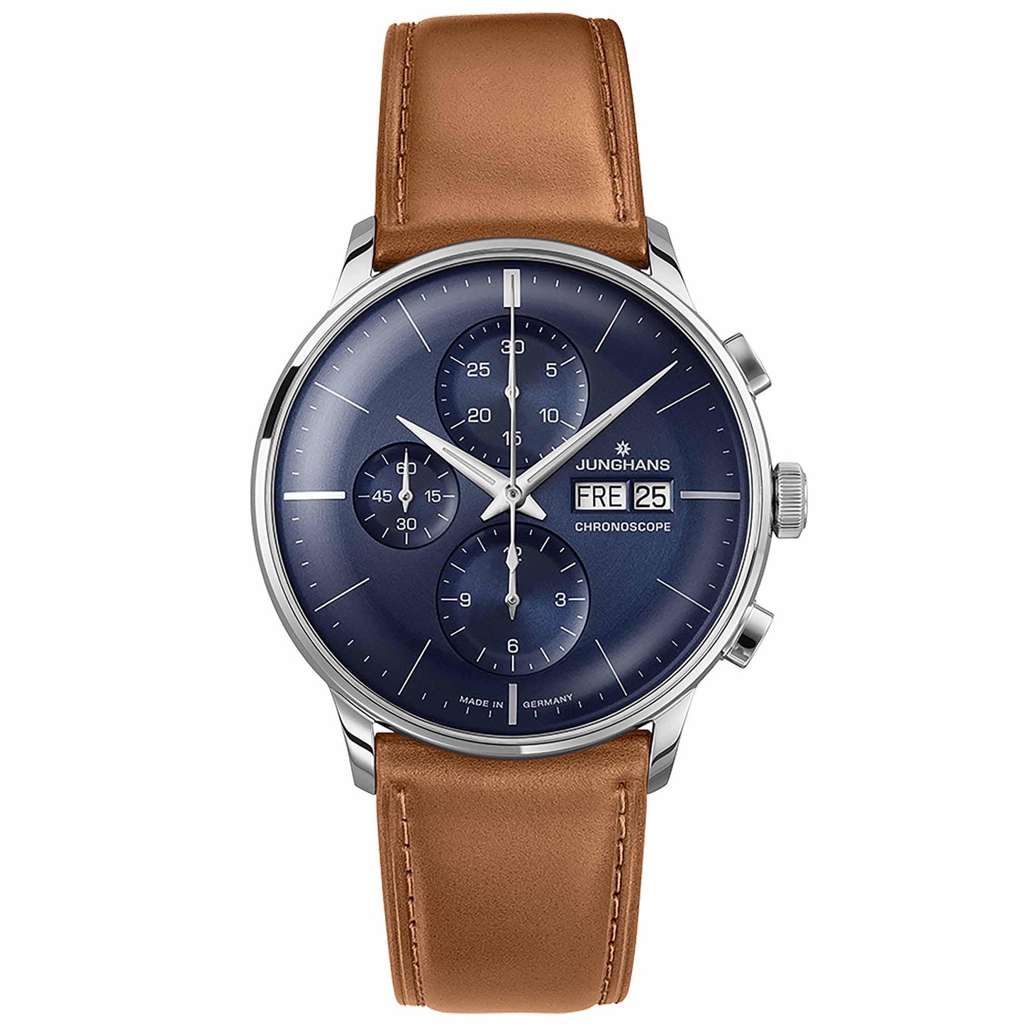 Meister Chronoscope, Leder von Junghans (27/4526.02) Meister Chronoscope, Leder von Junghans (27/4526.02)