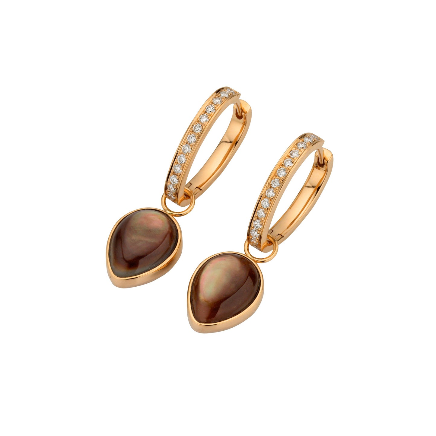 Melange Creolen mit Einhänger, Roségold von Gellner (5-23389-01) online kaufen Melange Creolen mit Einhänger, Roségold von Gellner (5-23389-01) online kaufen