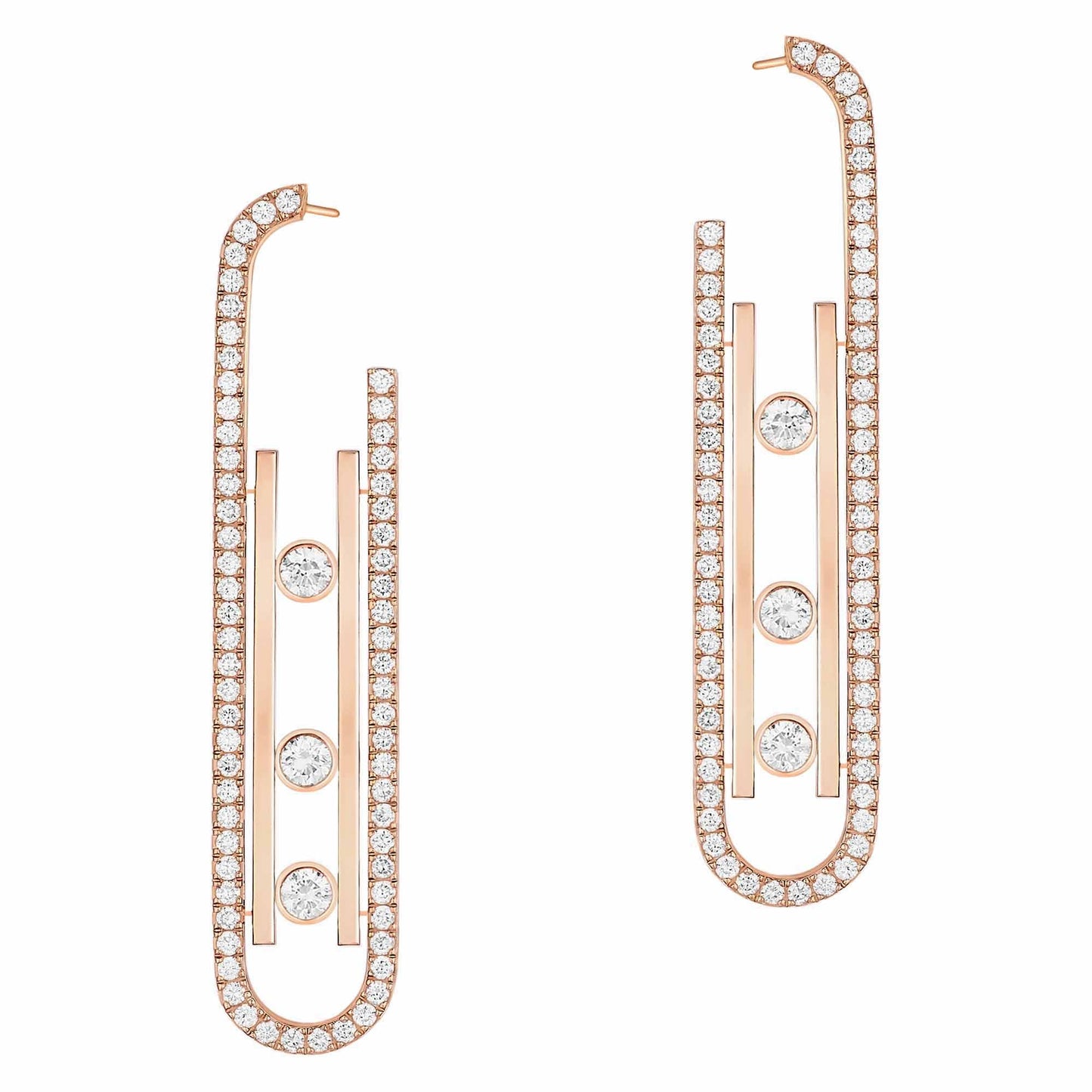 Move 10th Ohrringe KM, Roségold • Diamant von Messika (10811-PG) Move 10th Ohrringe KM, Roségold • Diamant von Messika (10811-PG)