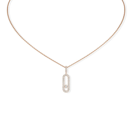 Move Uno GM Kette, Roségold • Diamant von Messika (12058-PG)