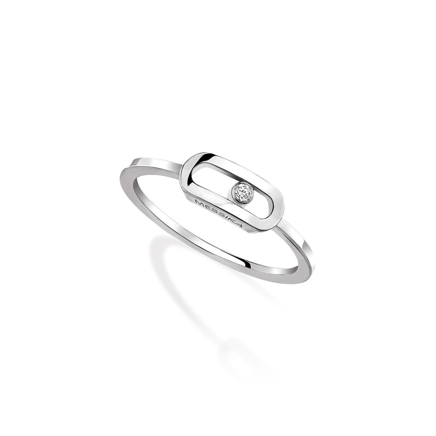 Move Uno Gold Ring, Weißgold • Diamant von Messika (10055-WG)