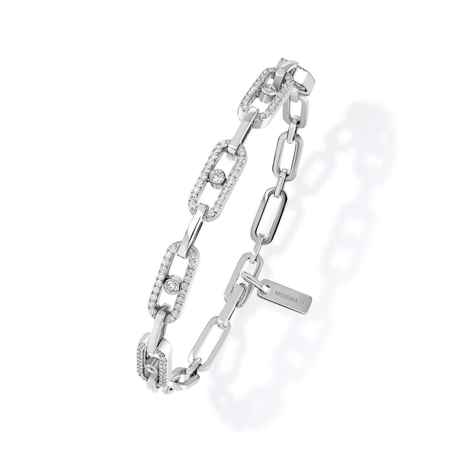 Move Uno Multi Armband, Weißgold • Diamant von Messika (12187-WG)