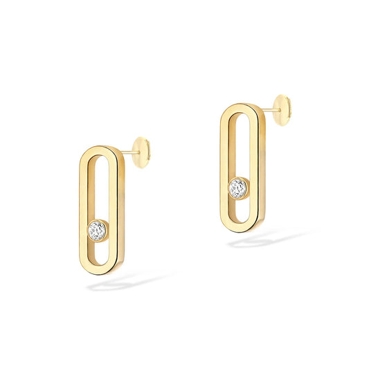 Move Uno Ohrringe, Gelbgold • Diamant von Messika (12182-YG)