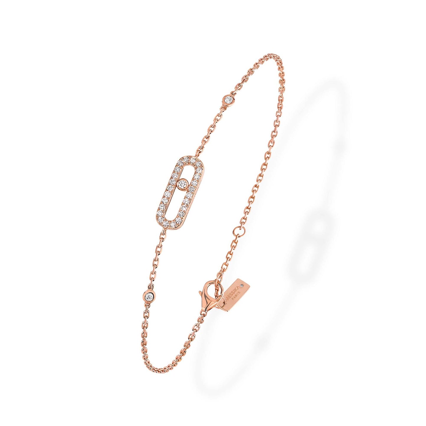 Move Uno Pavé Armband, Roségold von Messika (04706-PG) online kaufen Move Uno Pavé Armband, Roségold von Messika (04706-PG) online kaufen