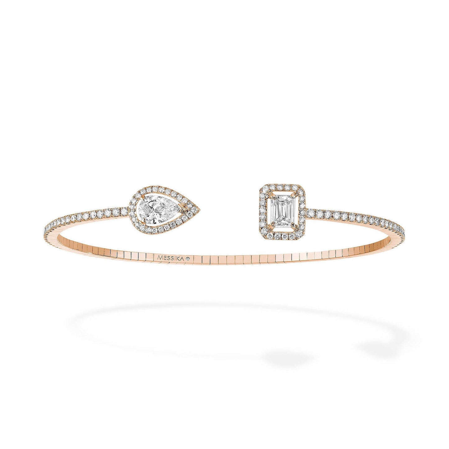 My Twin Skinny X2 Armreif, Roségold • Diamant • Smaragd von Messika (06492-PG) My Twin Skinny X2 Armreif, Roségold • Diamant • Smaragd von Messika (06492-PG)