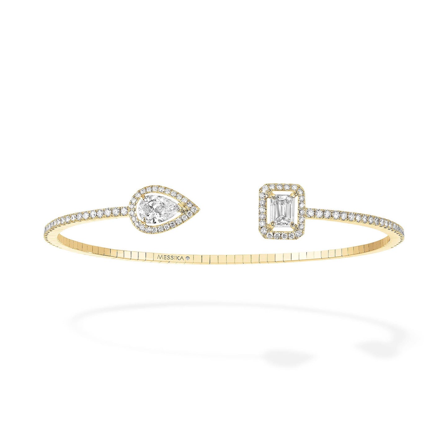 My Twin Skinny X2 Armreif, Gelbgold • Diamant • Smaragd von Messika (06492-YG) My Twin Skinny X2 Armreif, Gelbgold • Diamant • Smaragd von Messika (06492-YG)