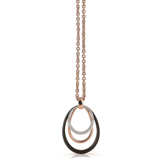 Neraviglia Anhänger, Roségold & Stahl von Al Coro (P2486R) online kaufen