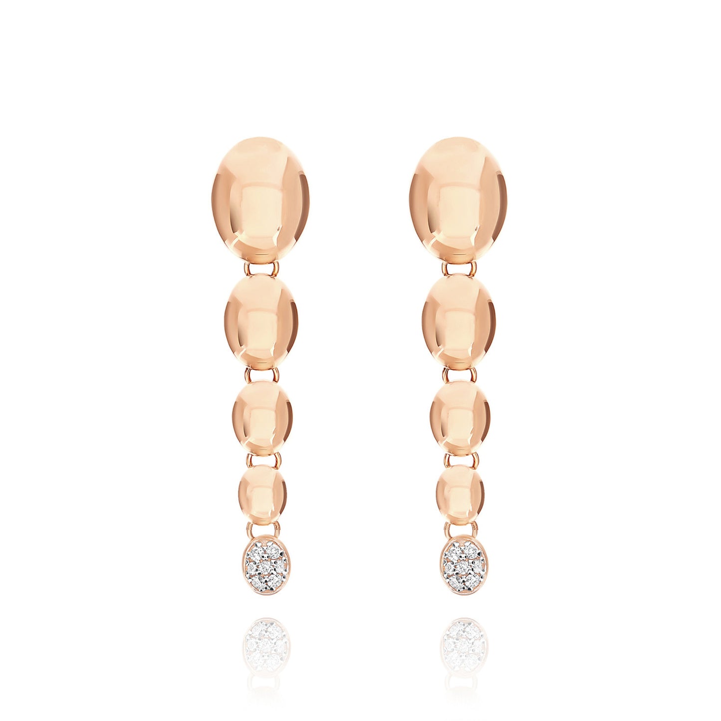Libera Creolen, Roségold von Nanis (OS27-538_rose) online kaufen