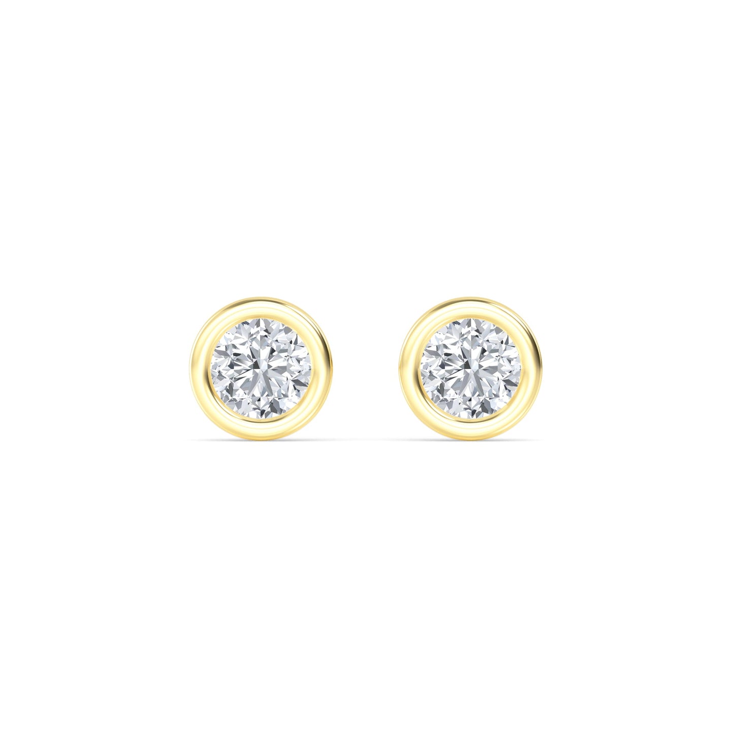 Smilla Ohrstecker in Gelbgold von The Good Bling Berlin