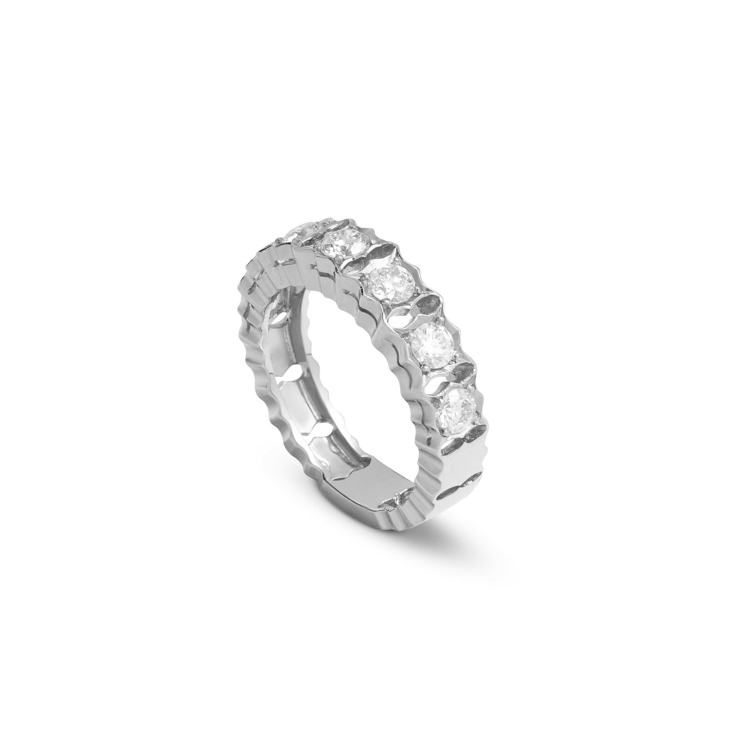 Palazzo Ring, Weißgold mit weißen Diamanten ca. 1.05 ct. von Grimaldo Firenze online kaufen (Ref. PZ-RG02WD-03) Palazzo Ring, Weißgold mit weißen Diamanten ca. 1.05 ct. von Grimaldo Firenze online kaufen (Ref. PZ-RG02WD-03)