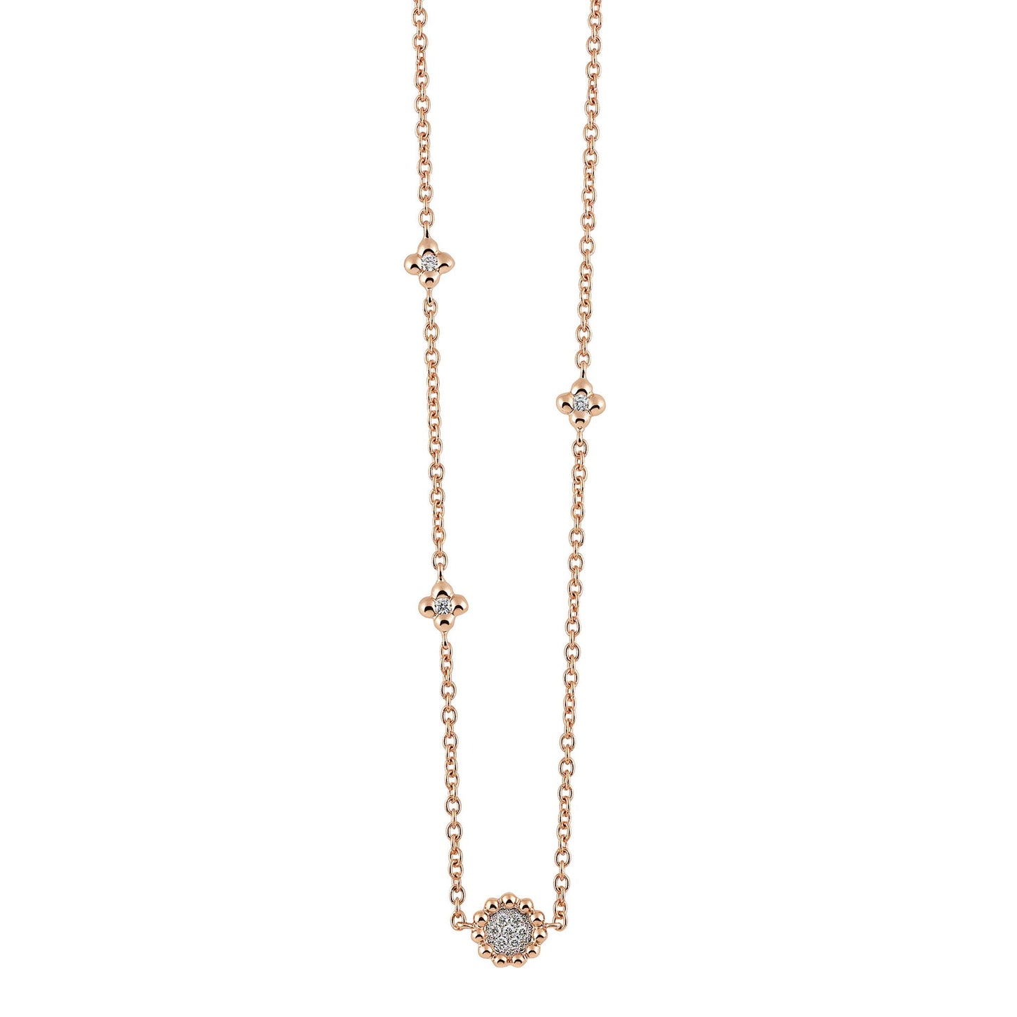 Palladio Collier, Roségold • Diamant von Al Coro (C262R) Palladio Collier, Roségold • Diamant von Al Coro (C262R)