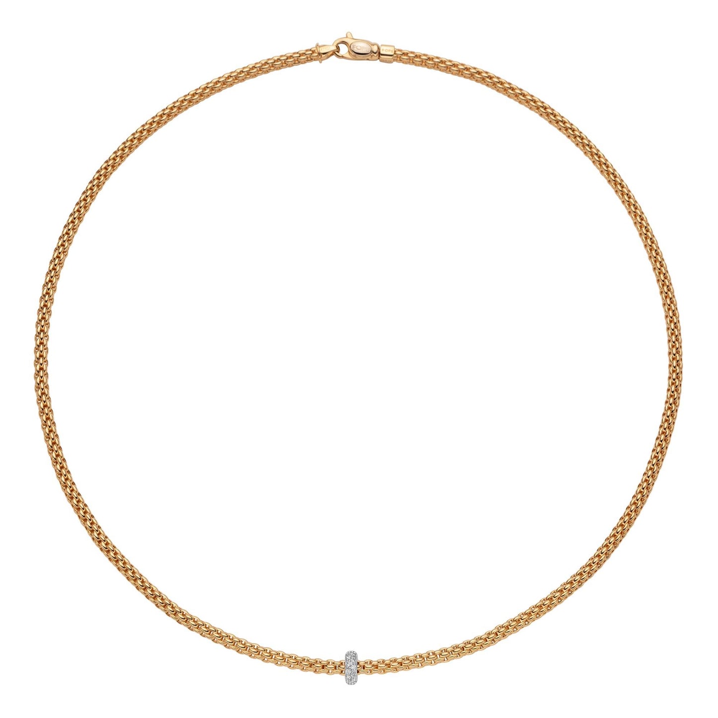 Prima Collier, Bicolor-Gold • Diamant von FOPE (74508CX_BB_G_XBX_043) Prima Collier, Bicolor-Gold • Diamant von FOPE (74508CX_BB_G_XBX_043)