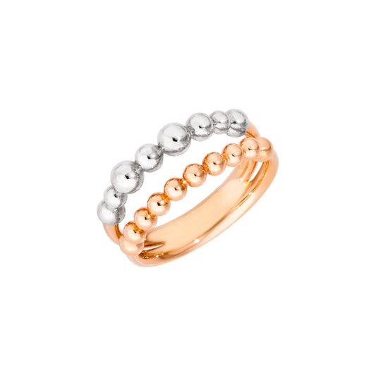Ring Bollicine, Roségold von DoDo (DAC1000-BOLLI-0009A)