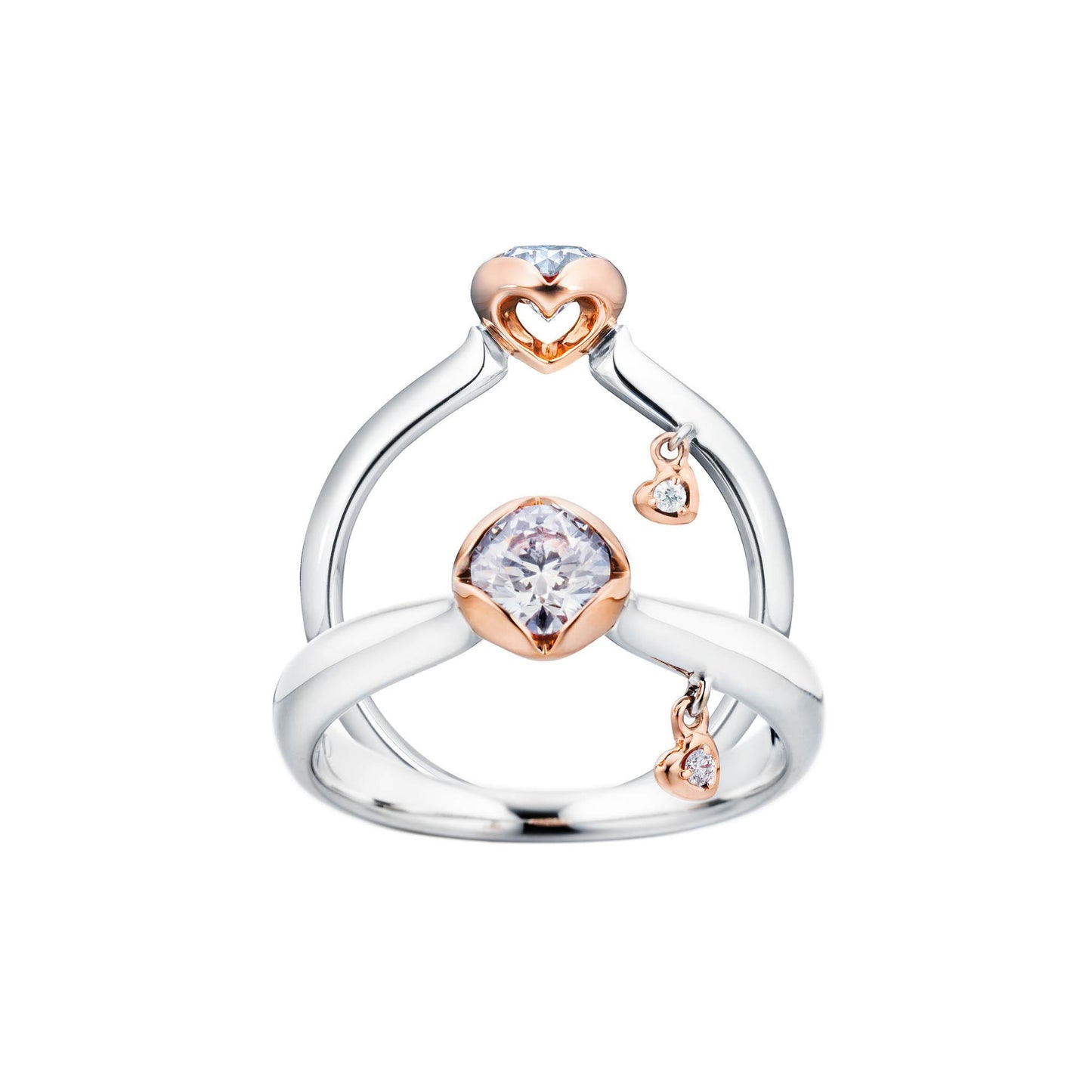 Ring Sweet Heart, Weißgold • Diamant von Capolavoro (RI8B0005071.0.25TW-VS)