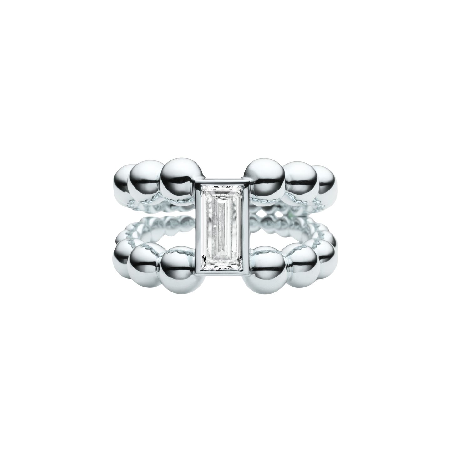 Pippa Ring Baguette, recyceltes Gold & Labordiamant