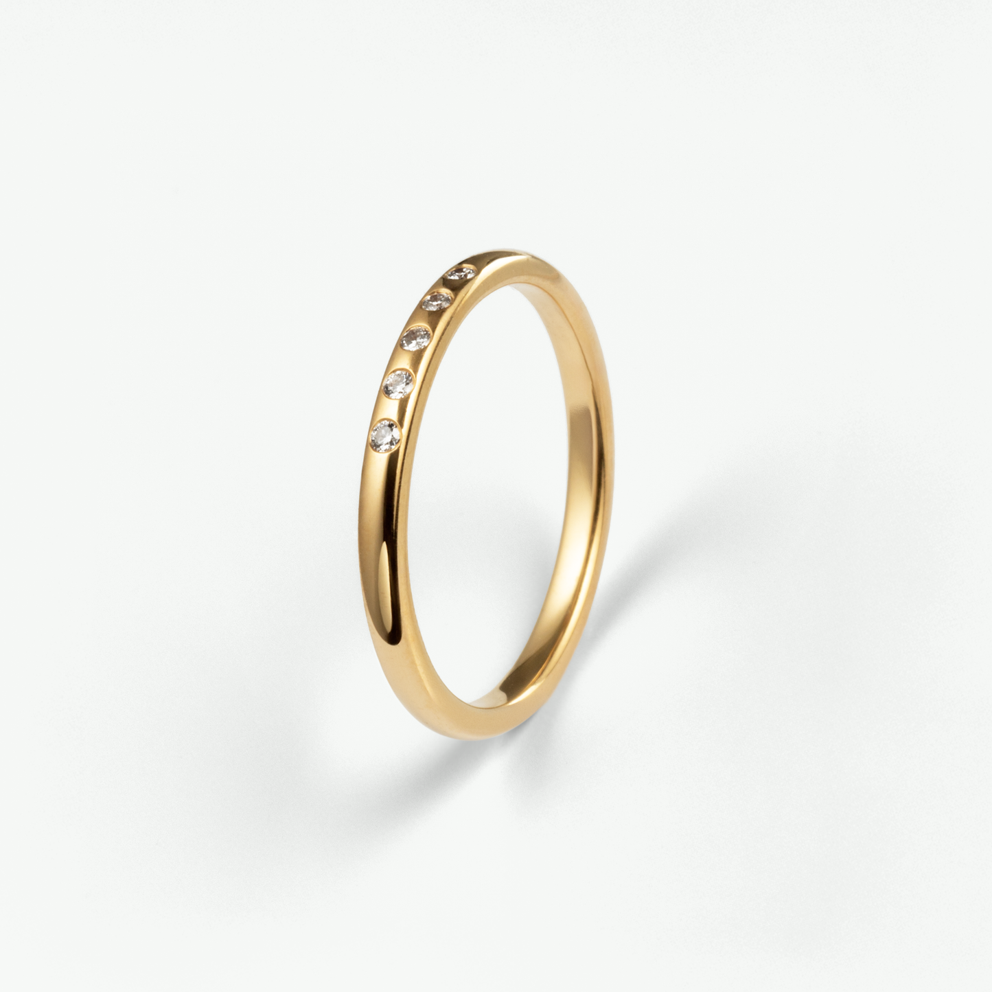 Kim Ring in Gelbgold von The Good Bling Berlin
