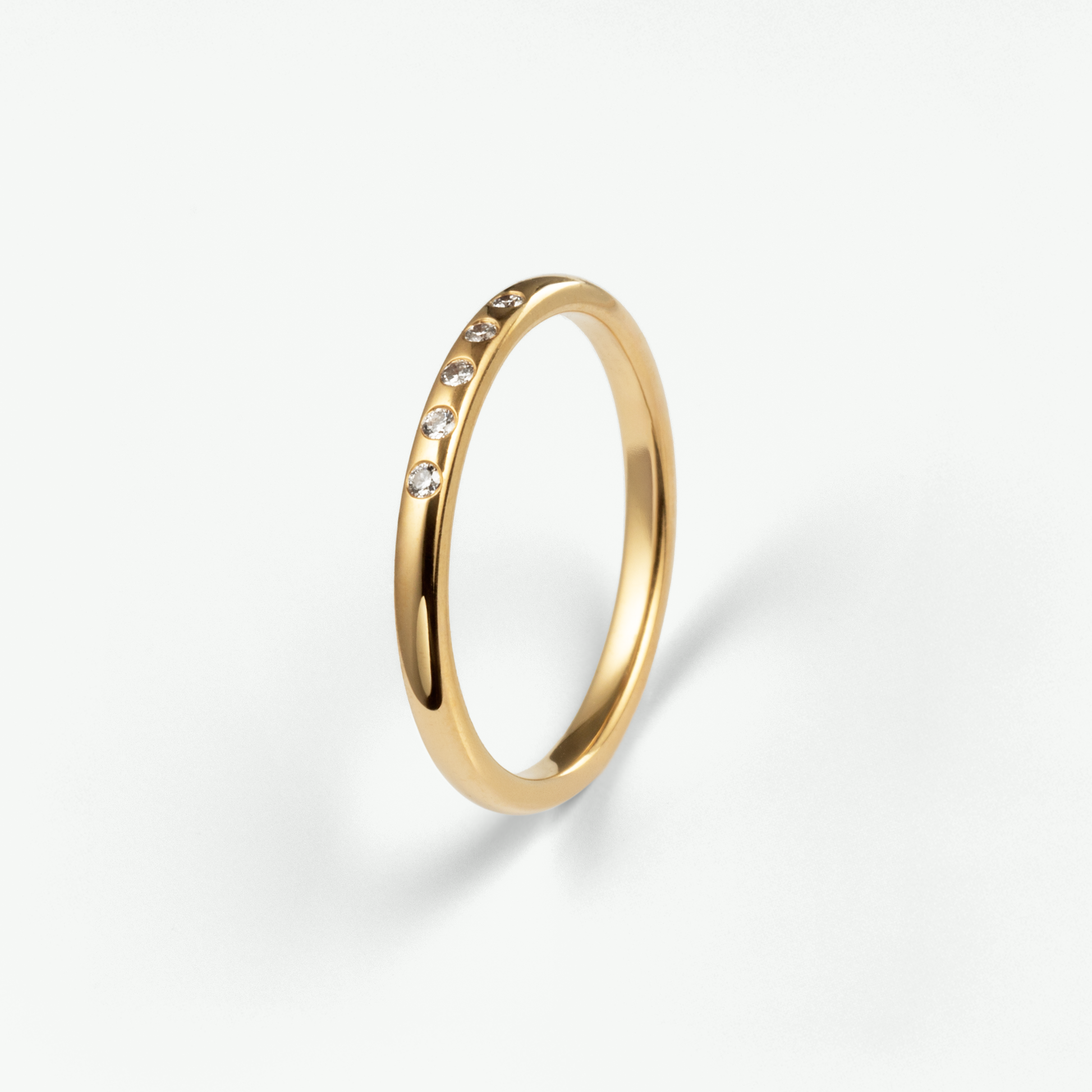 Kim Ring in Gelbgold von The Good Bling Berlin