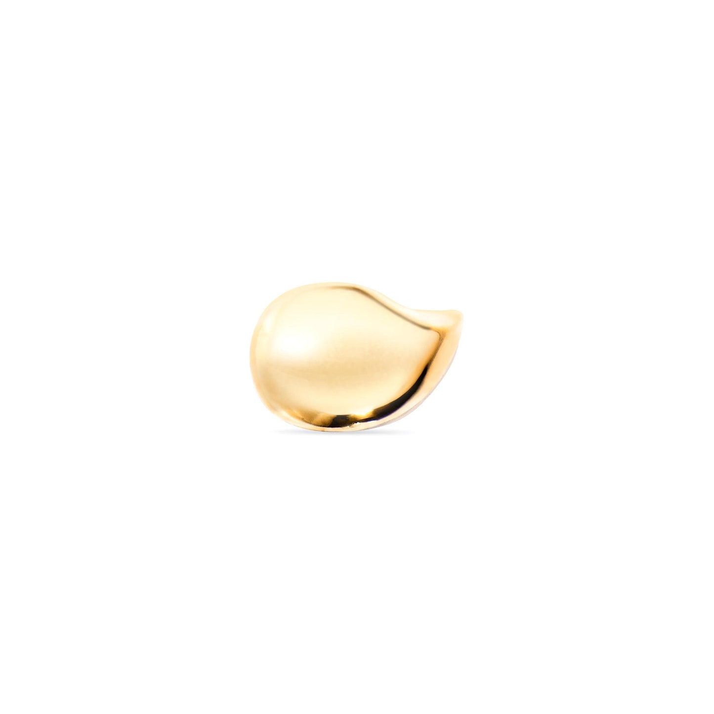SIGNATURE Drop clasp 18 K Gelbgold, Gelbgold von Tamara Comolli (A-Dr-yg)