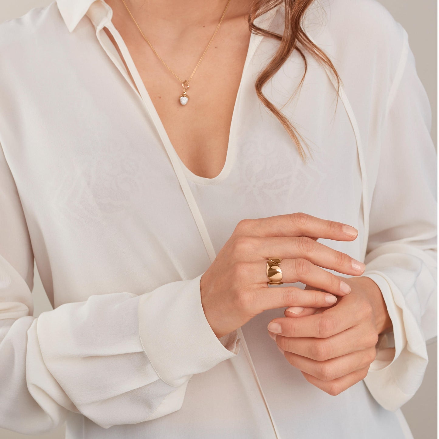SIGNATURE Wave Ring von Tamara Comolli (R-SIG-wave-m-rg) SIGNATURE Wave Ring von Tamara Comolli (R-SIG-wave-m-rg)