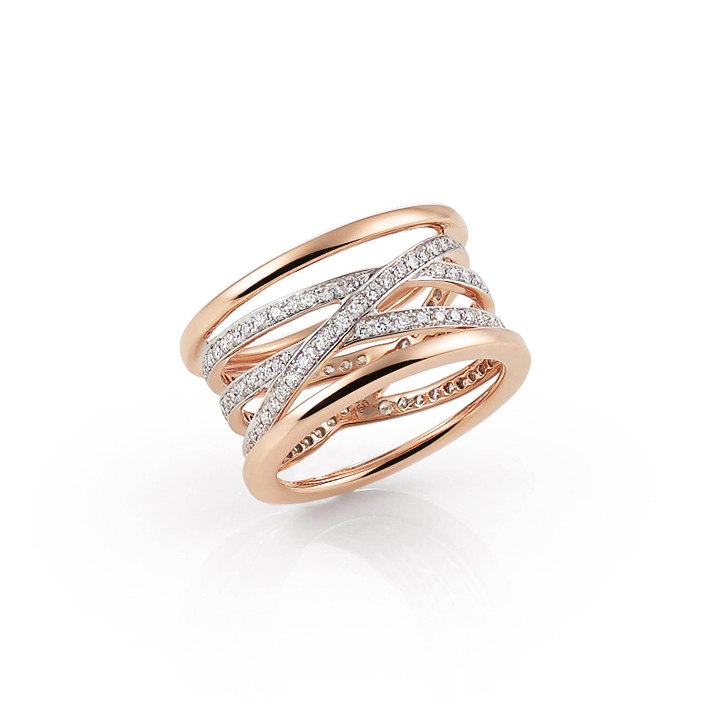 Serenata Ring, Roségold • Diamant von Al Coro (NR007R)