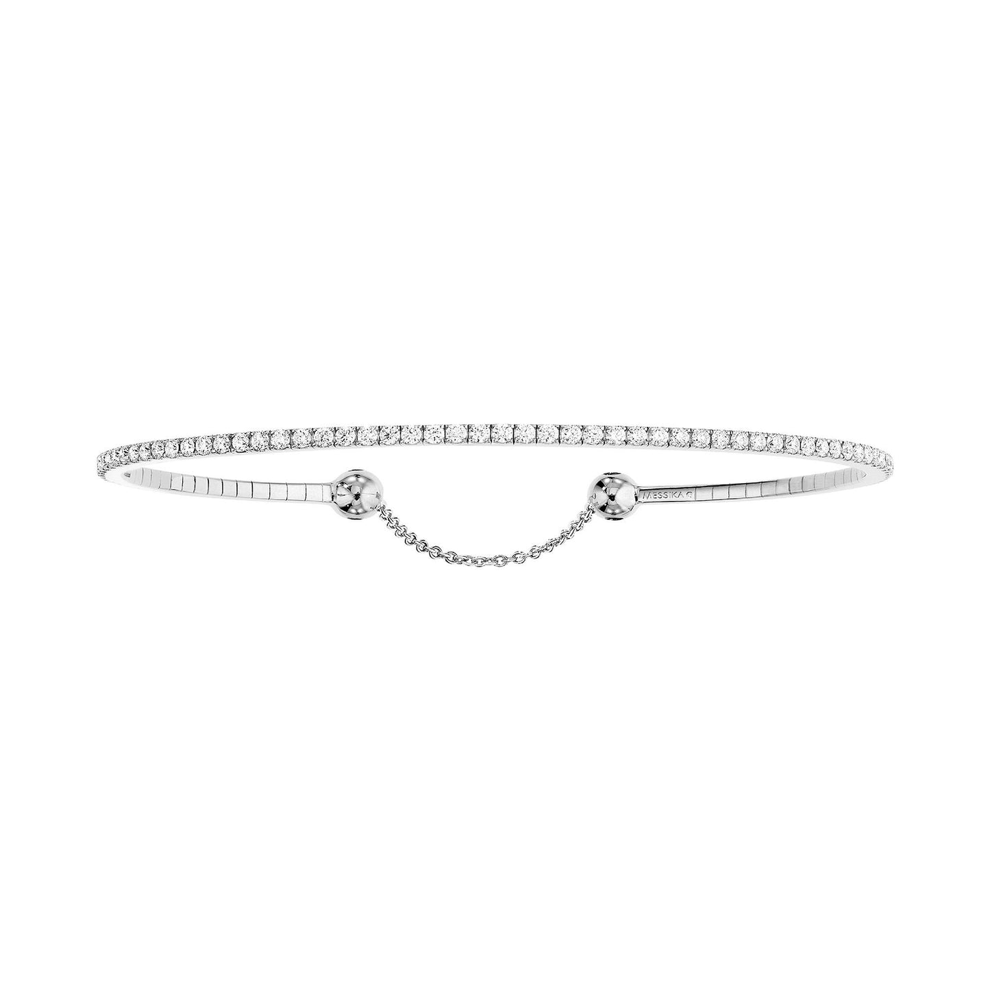 Skinny Classique Armreif, Weißgold • Diamant von Messika (06097-WG) Skinny Classique Armreif, Weißgold • Diamant von Messika (06097-WG)