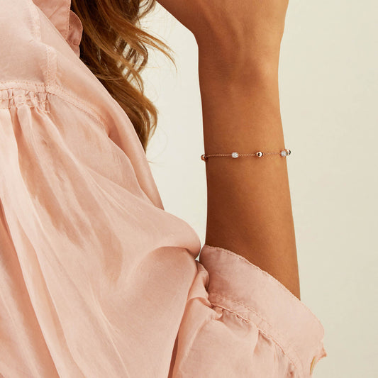 Soffio Armband, Roségold • Diamant von Nanis (BN1-583_rose)