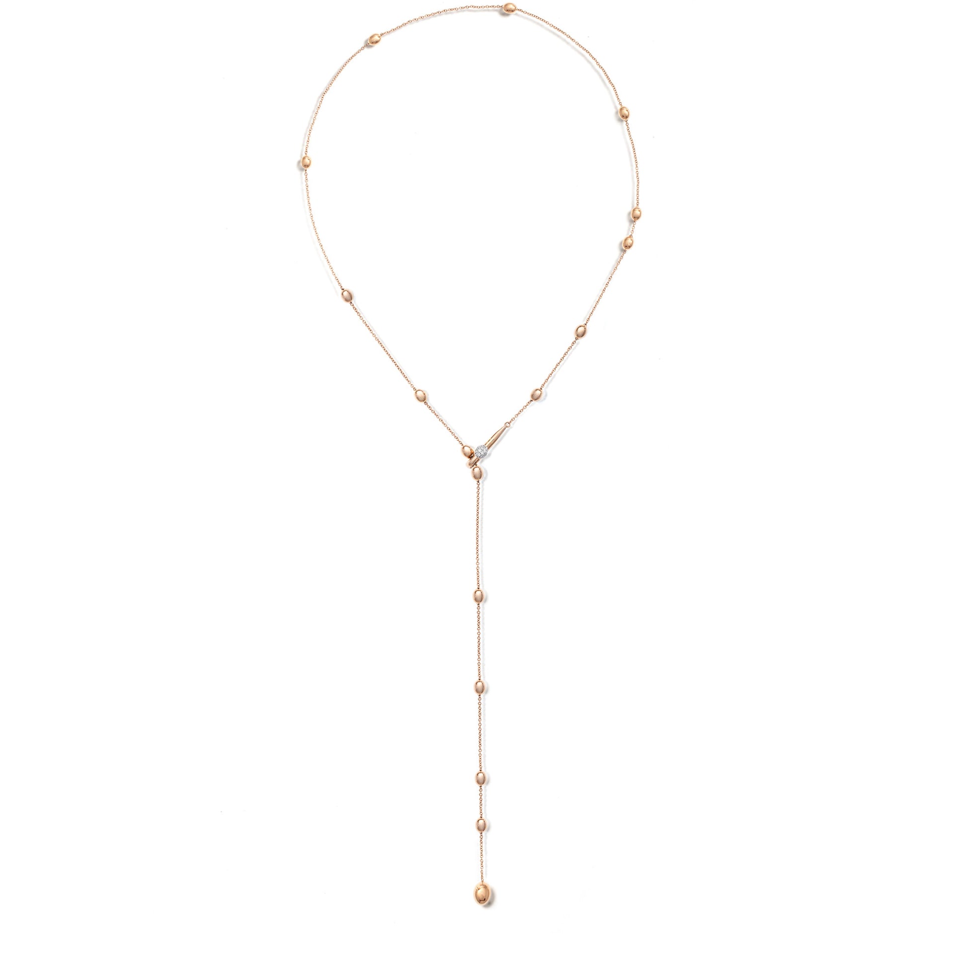 Soffio Halskette, Roségold • Diamant von Nanis (CS10-583_rose)