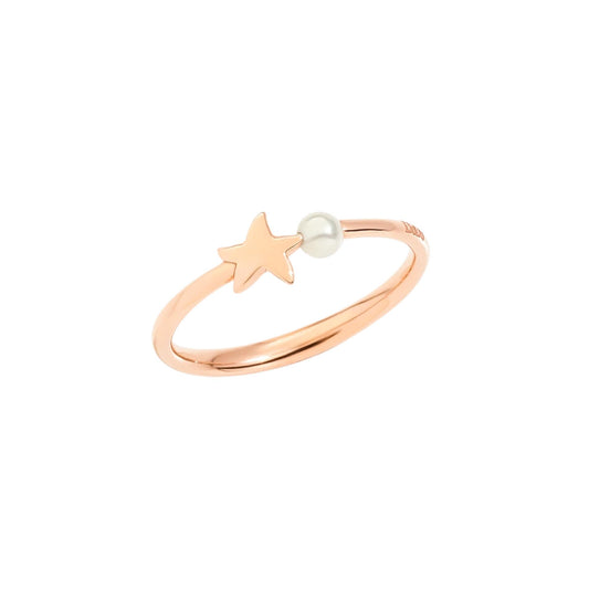 Stellina Ring, Roségold von DoDo (DAC2004-STARS-WCP9R)