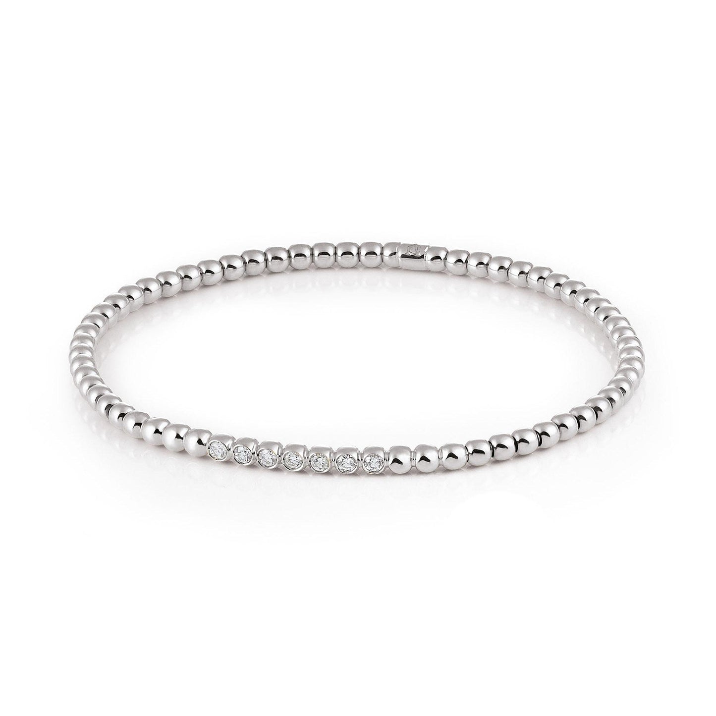 Stretchy Armband, Weißgold • Diamant von Al Coro (A700W) Stretchy Armband, Weißgold • Diamant von Al Coro (A700W)