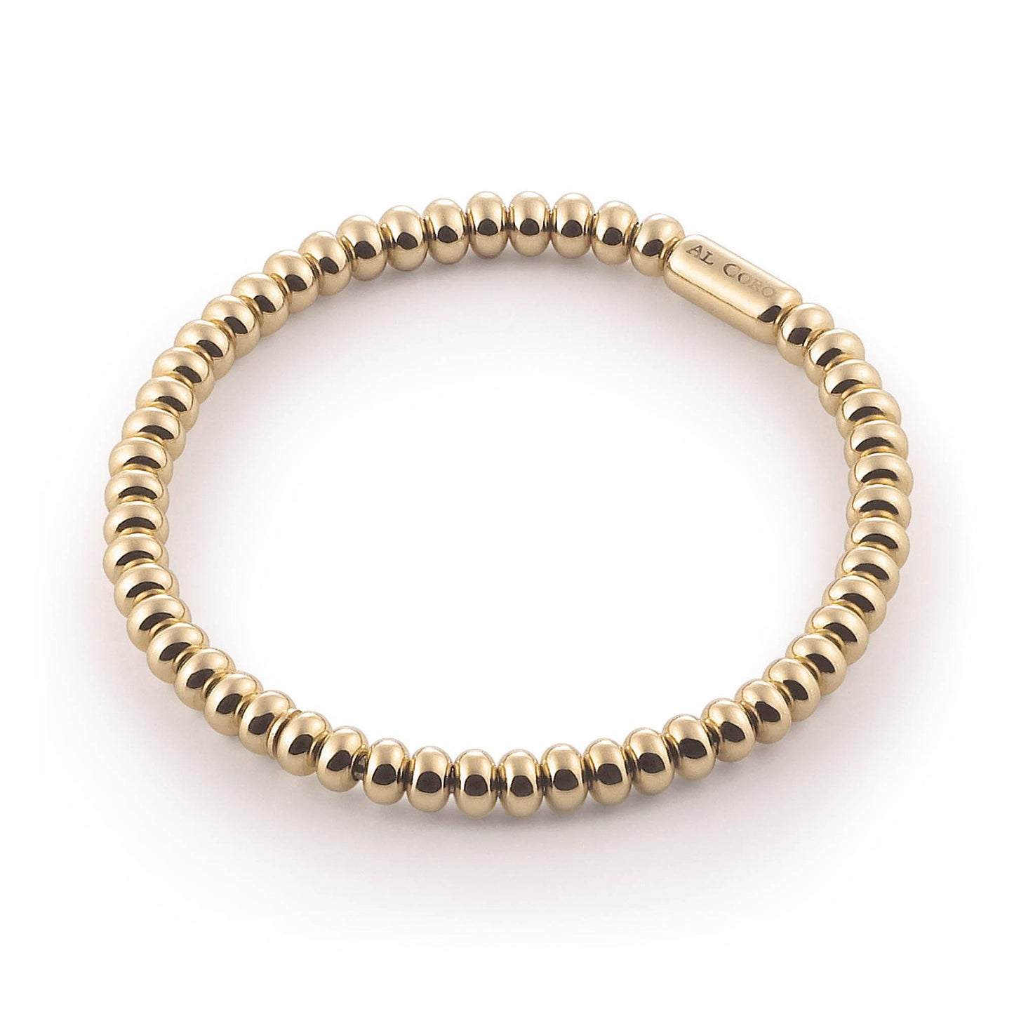Stretchy Armband, Gelbgold von Al Coro (A960G) Stretchy Armband, Gelbgold von Al Coro (A960G)
