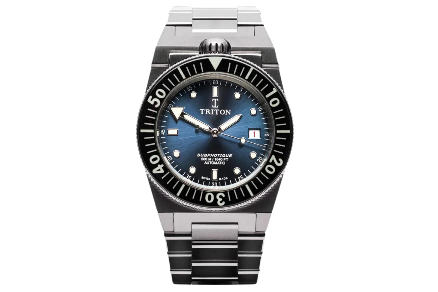 Triton Classic Atlantic Blue von Tritonwatch online kaufen (Ref. TA-BSCASTEEL-ATLANTIC)