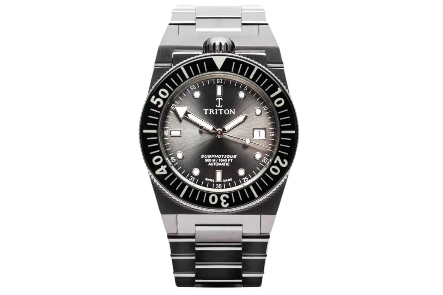 Triton Classic Pearl Grey von Tritonwatch online kaufen (Ref. TA-BSCASTEEL-PEARL)