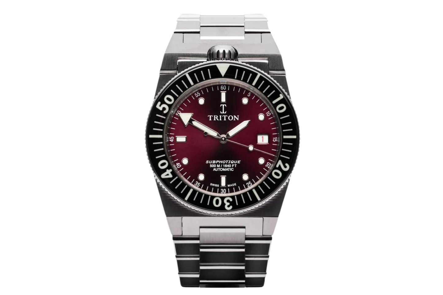 Triton Classic Tailor Red von Tritonwatch online kaufen (Ref. TA-BSCASTEEL-TAILOR RED)