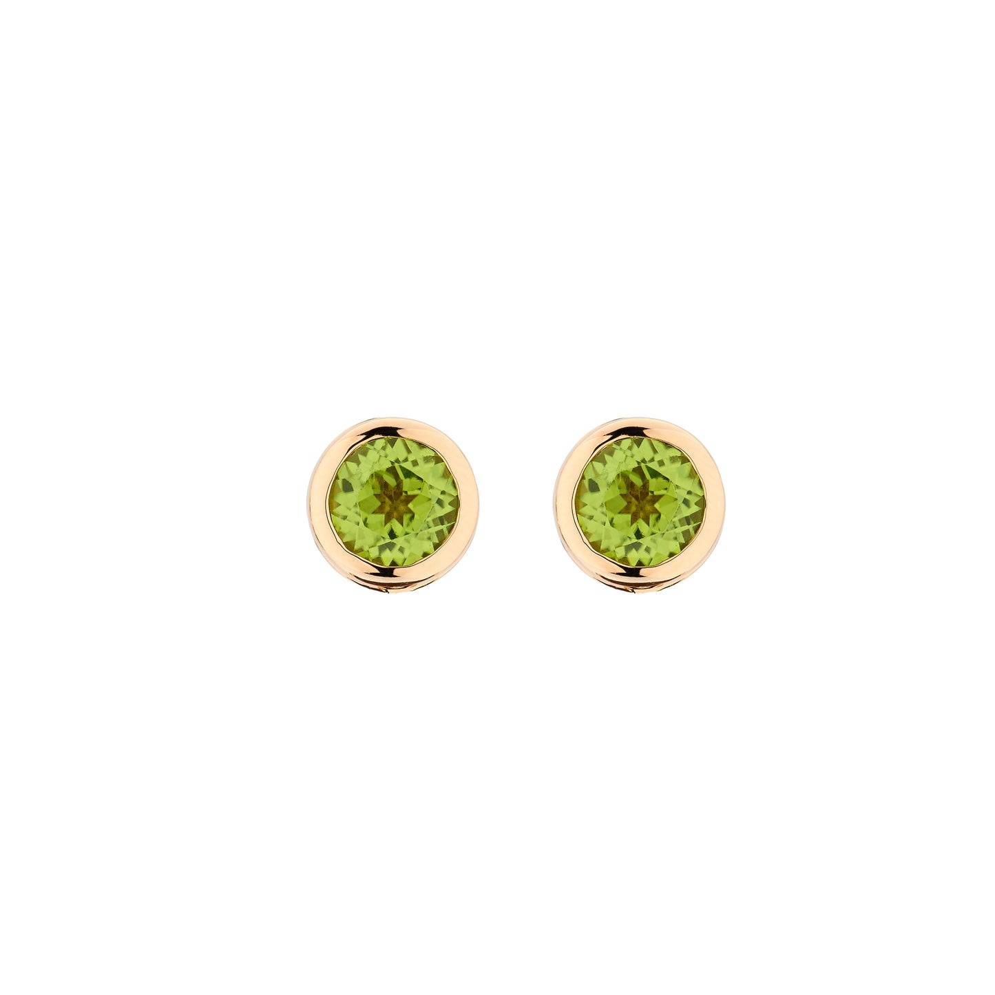 Viaggio Ohrstecker, Roségold • Peridot von Grimaldo (VI-ST01PE-01)