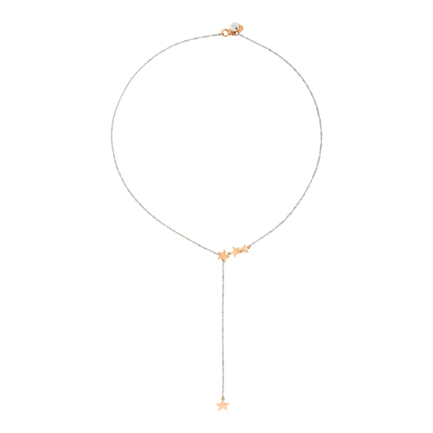 Y-Halskette Stellina, Roségold von DoDo (DCC1009-STAR4-0009R)