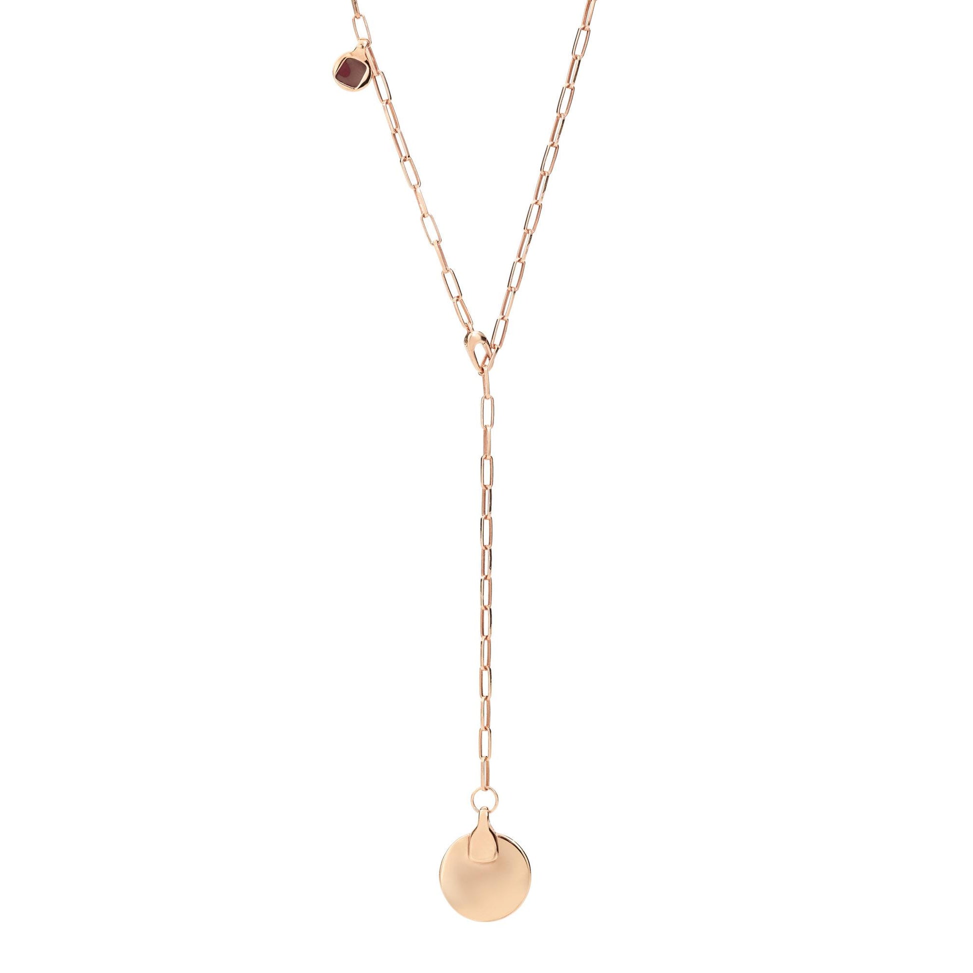 Y-Kette Bazaar, Silber • Emaille von DoDo (DCC1011-BAZAA-EXRAG)