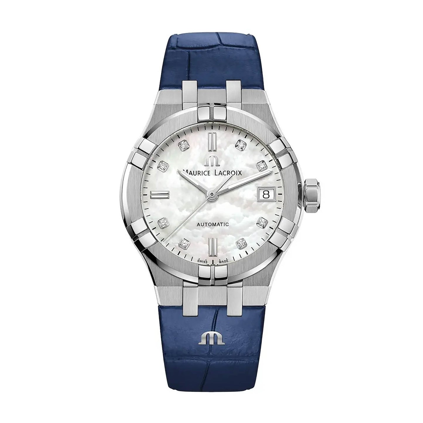 Aikon Automatic, Edelstahl • Diamant • Perlmutt von Maurice Lacroix (AI6006-SS001-170-2)
