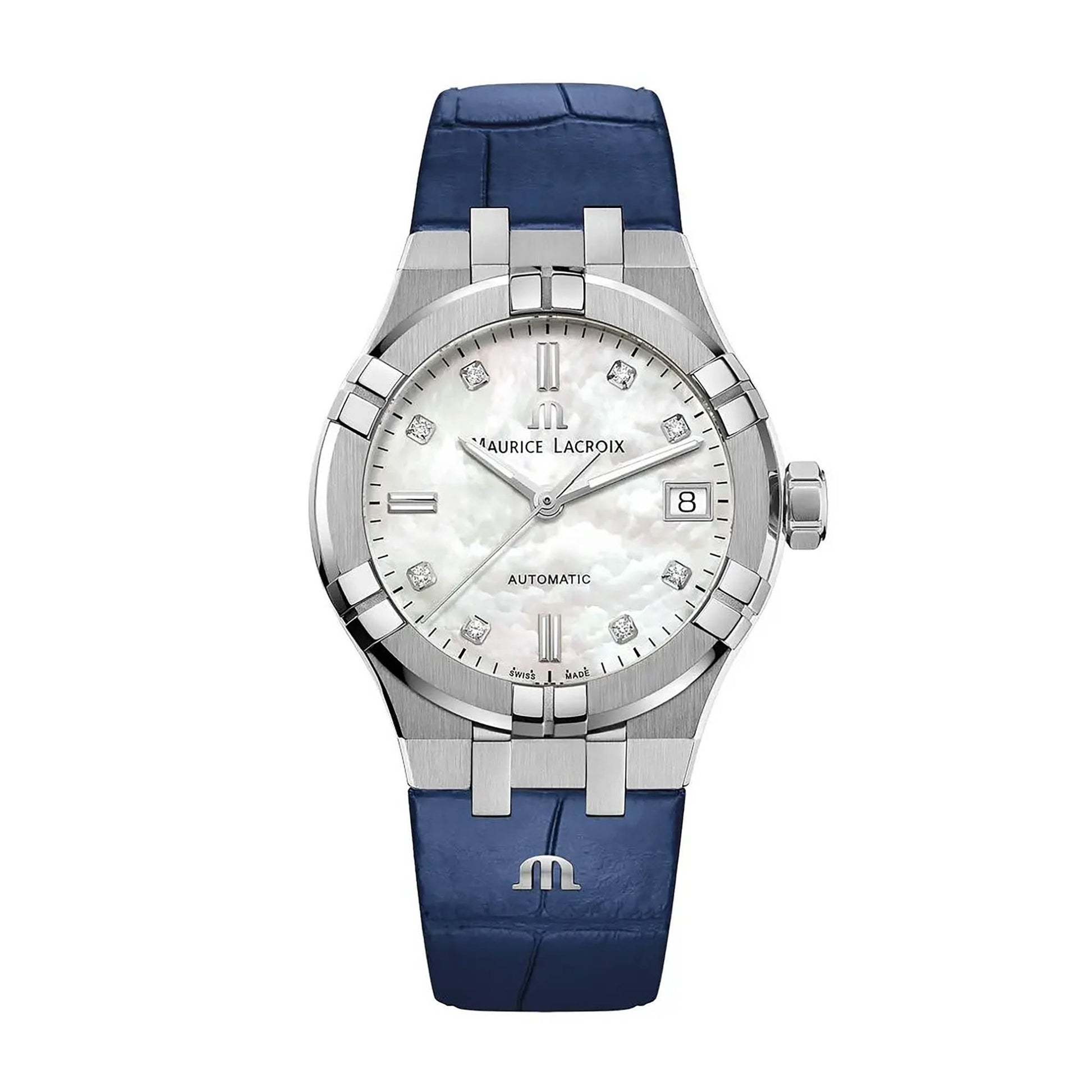 Aikon Automatic, Edelstahl • Diamant • Perlmutt von Maurice Lacroix (AI6006-SS001-170-2)